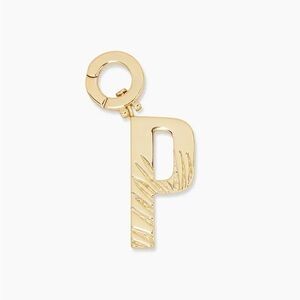Gorjana New Parker‎ Initial P Charm 18k Gold Plated Brass